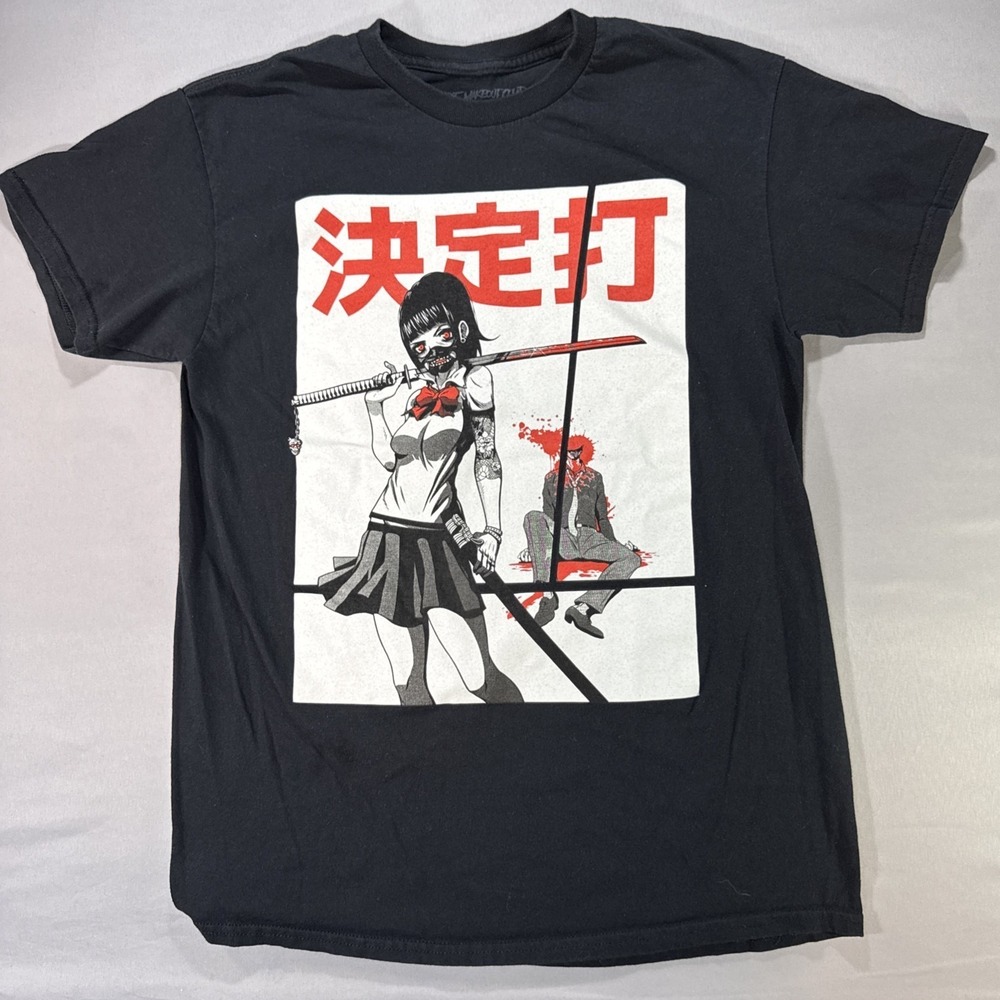 Zombie Makeout Club Kill Cam T-Shirt Small Ketteida Japanese Anime Cyberpunk S